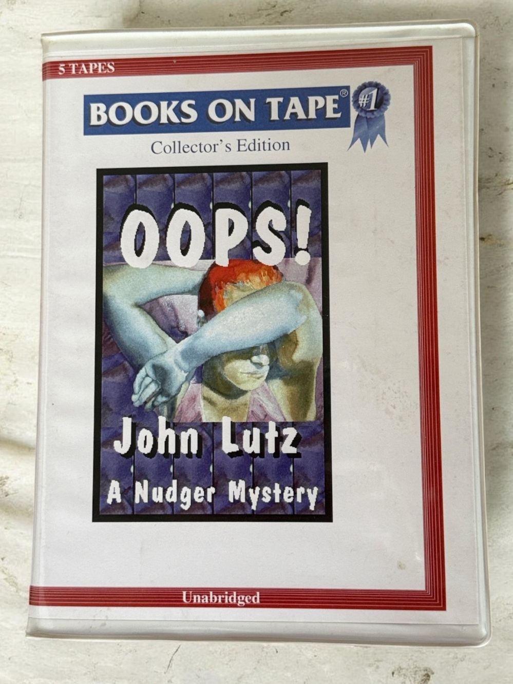 'Oops!' By John Lutz Unabridged Audiobook on Cassette!